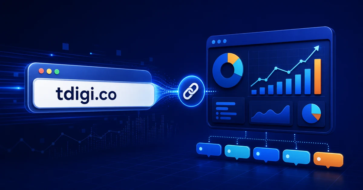 สร้าง Short URL เอ��งด้วย AI ใน 2 ชั่วโมง จากลิงก์ที่เพื่อนกลัว สู่ tdigi.co