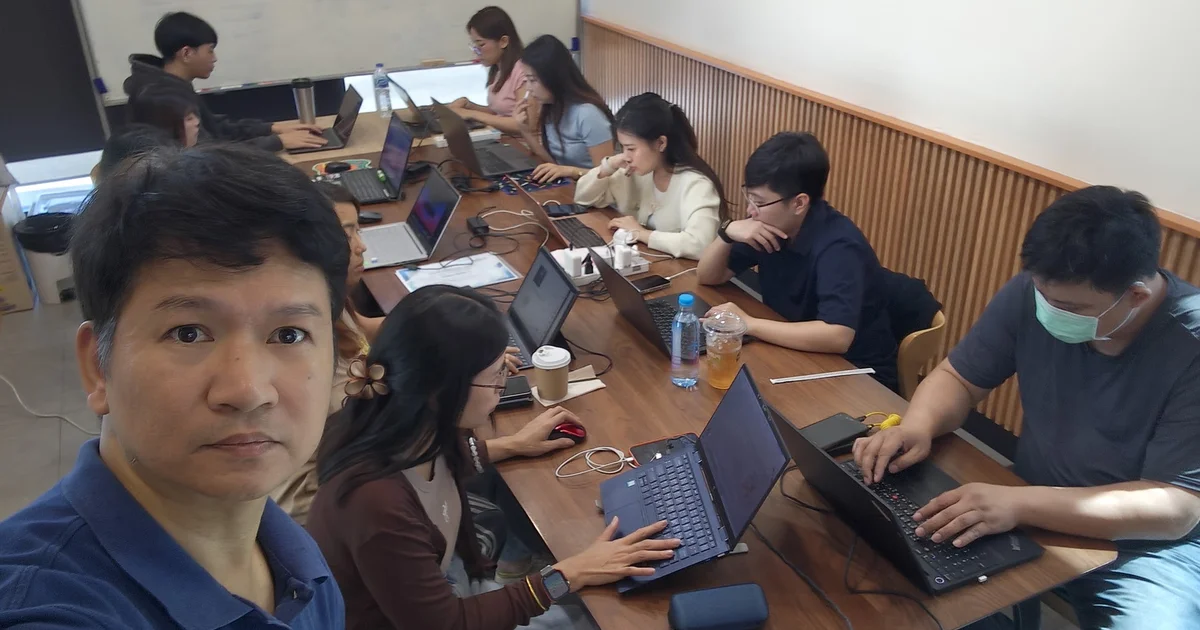 ภาพบรรยากาศอบรมคอร์ส Digital Marketing + AI Tools รุ่น 70