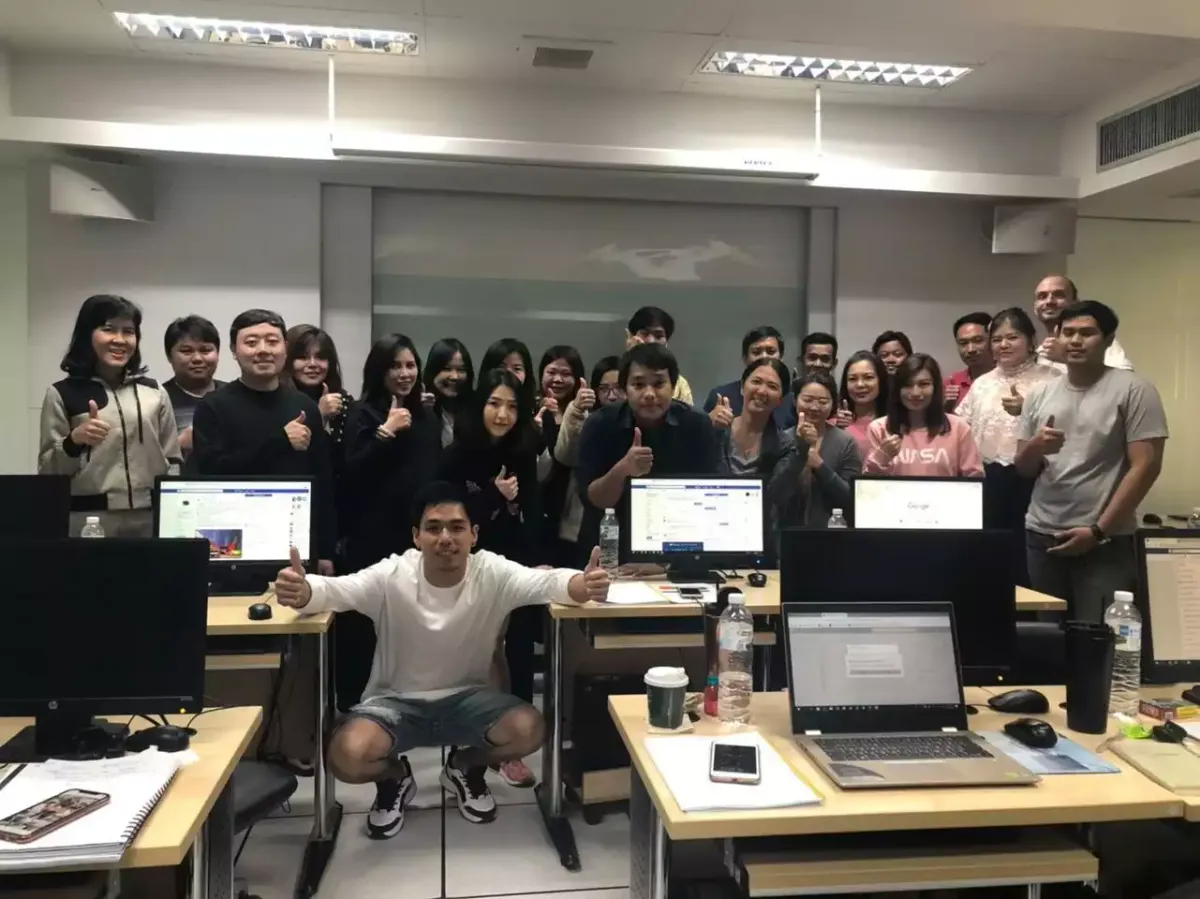 ภาพบรรยากาศคอร์สอบรม Facebook Ads and Marketing รุ่นที่ 12