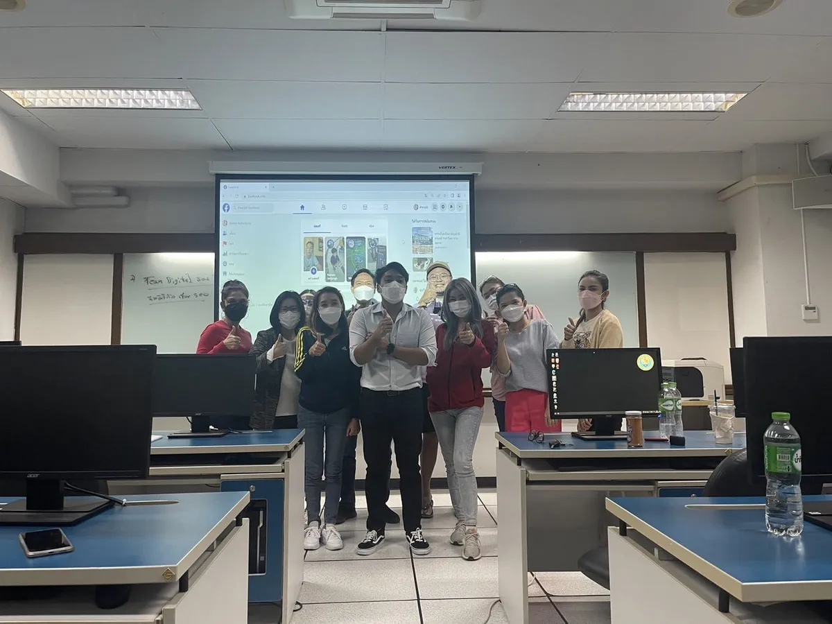ภาพบรรยากาศอบรมคอร์ส Facebook Ads & Marketing รุ่น 45