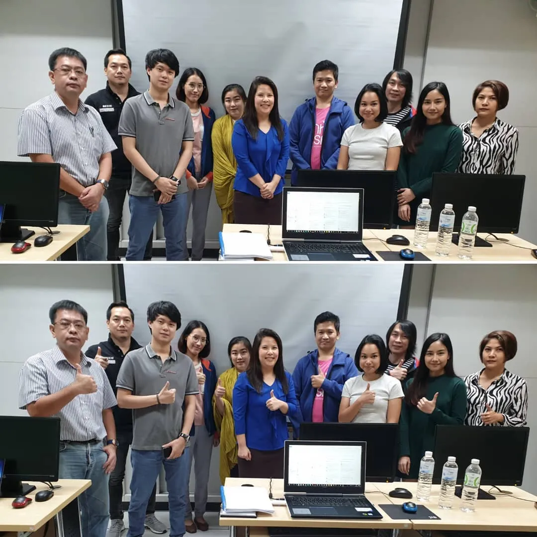 ภาพบรรยากาศอบรมหลักสูตร Google Analytics รุ่น 1