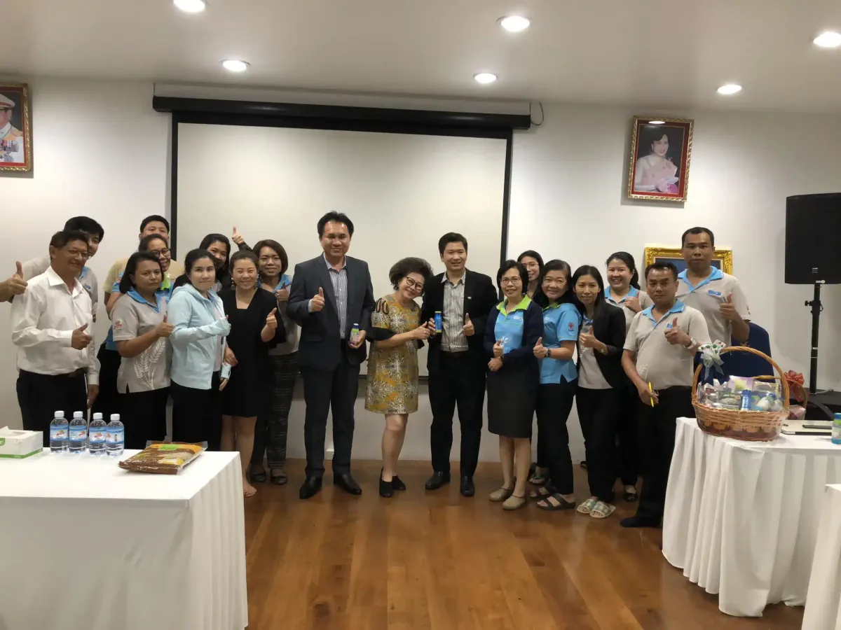 ภาพบรรยากาศ In-House Training ให�้กับข้าวหงษ์ทอง