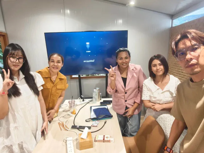 ภาพอบรมภายในคอร์ส TikTok บริษัท 95 บิวตี้ จำกัด