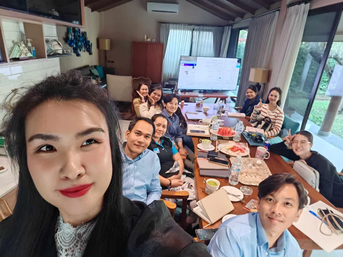 ภาพอบรมภายในคอร์ส TikTok บริษัท คลีนเนติคส์ (ประเทศไทย) จำกัด
