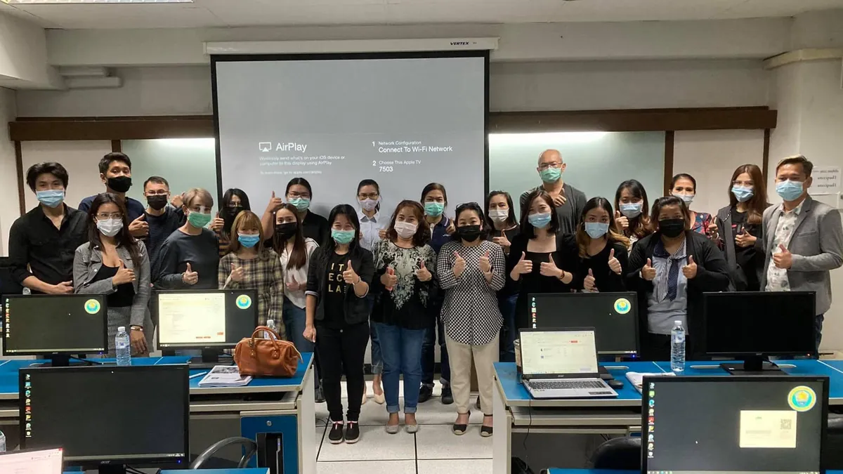 ภาพบรรยากาศอบรมคอร์ส Lazada / Shopee รุ่น 31