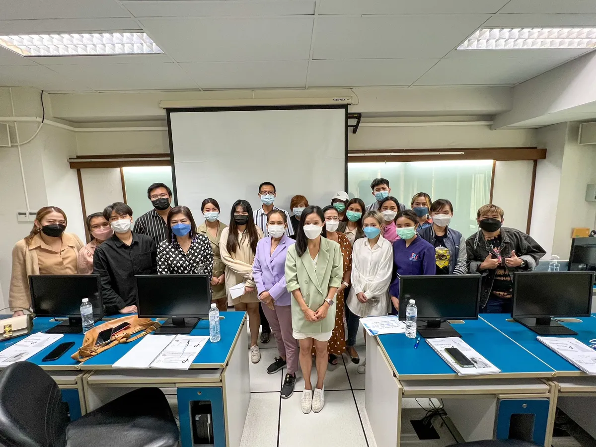 ภาพบรรยากาศอบรมคอร์ส TikTok Marketing and Advertising รุ่น 2-3