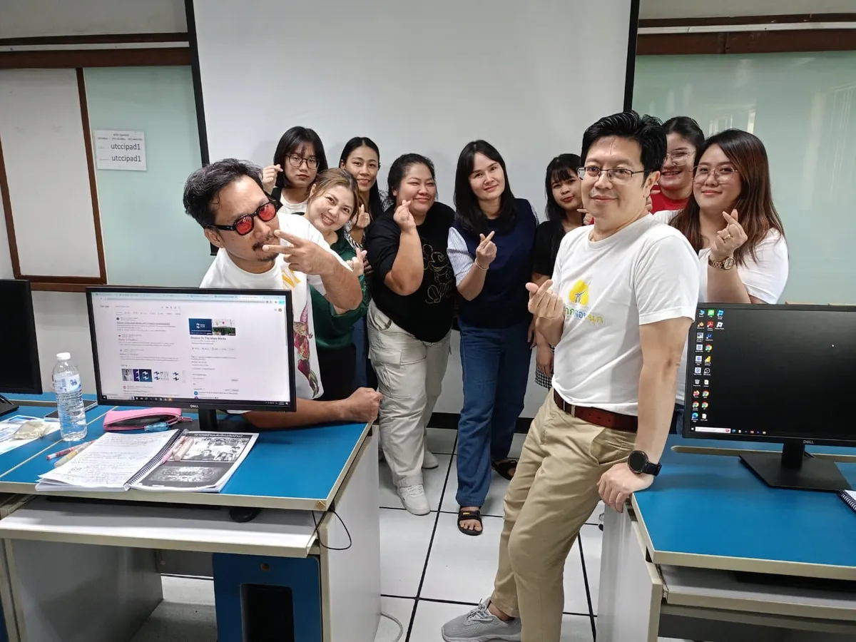 ภาพบรรยากาศอบรมคอร์ส TikTok Marketing & Advertising รุ่น 21