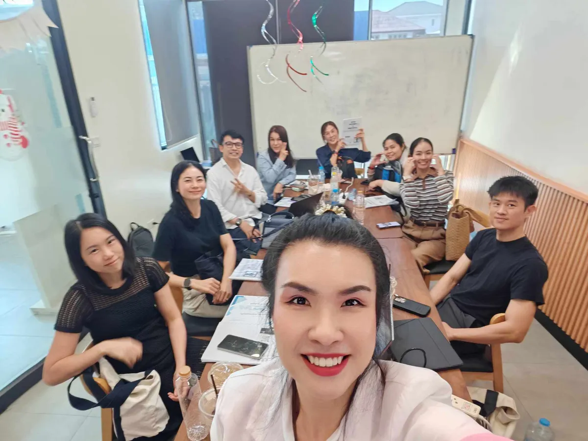ภาพบรรยากาศอบรมคอร์ส TikTok Marketing & Advertising รุ่น 31