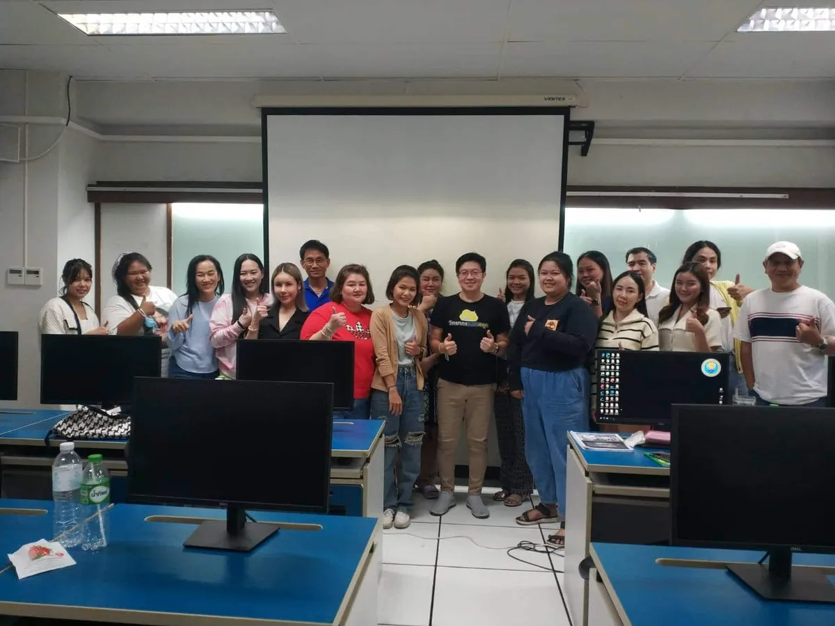 ภาพบรรย��ากาศอบรมคอร์ส TikTok Marketing & Advertising รุ่น 9