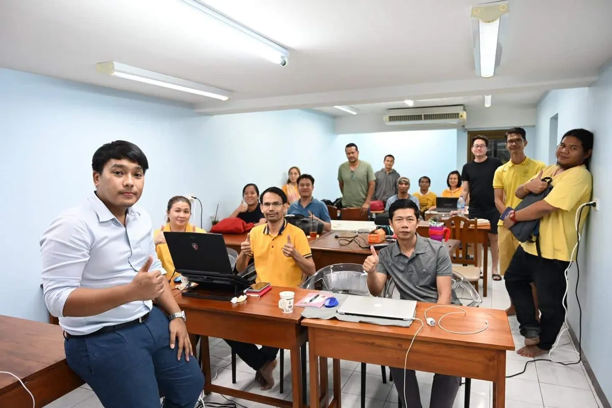 ภาพบรรยากาศอบรมหลักสูตร Facebook Ads สำนักพิมพ์เลี่ยงเชียง เพียรเพื่อพุทธศาสน์