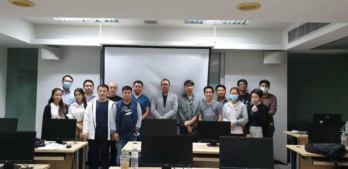 ภาพบรรยากาศอบรมคอร์ส สร้างเว็บสวยด้วย WordPress รุ่น 7