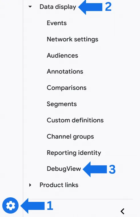 วิธีใช้ DebugView ใน Google Analytics 4 - รูปที่ 2